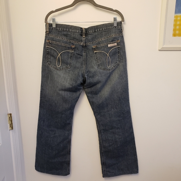 Calvin Klein Jeans, Low Rise Bootcut, juniors sz 9 - Picture 2 of 14